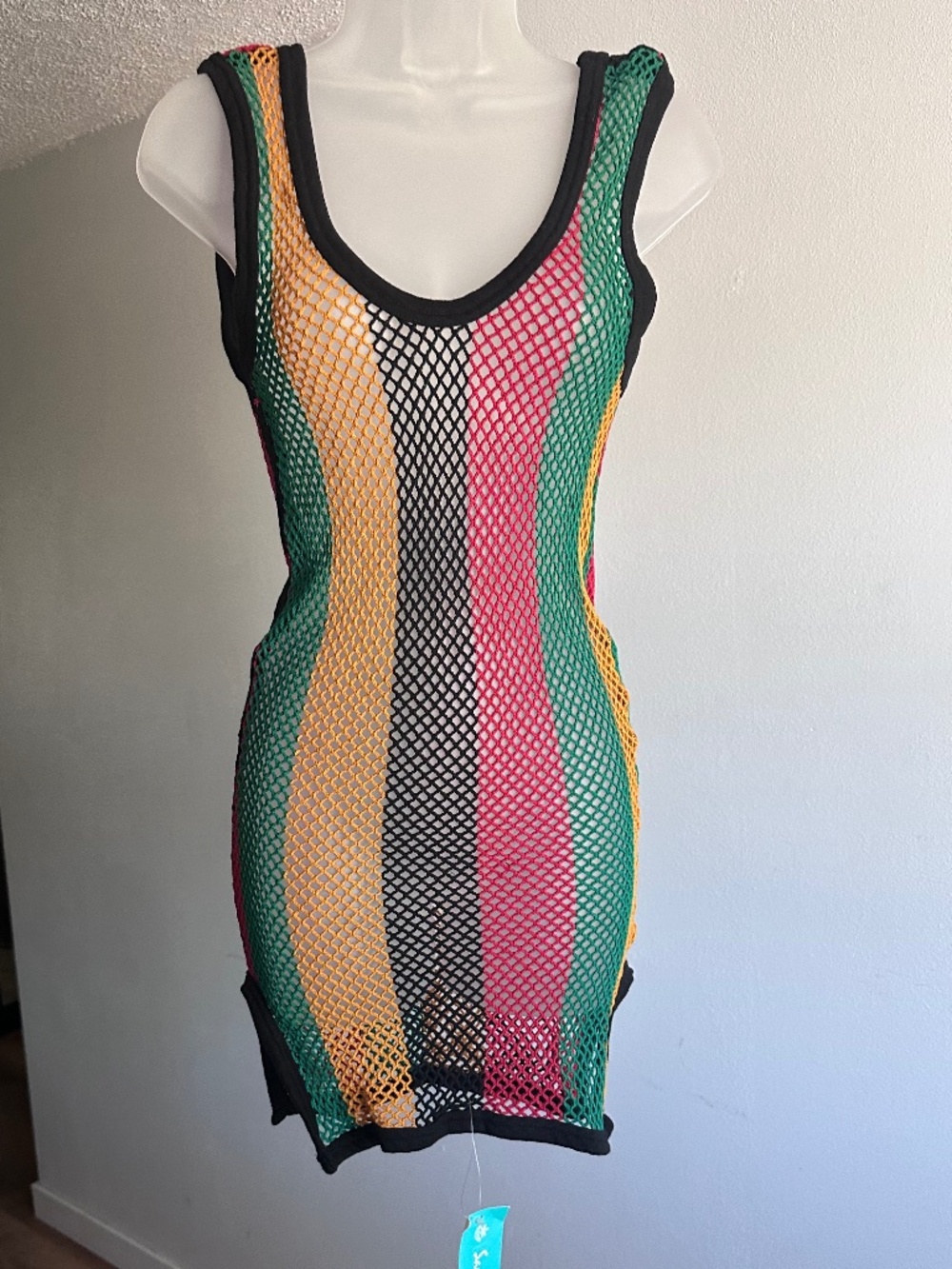 Rasta cover up with anklet included